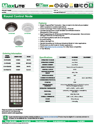 Round Control Node